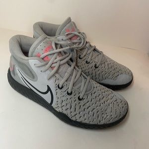 Men's Nike KD Trey 5 VIII 'Light Smoke Grey Black' Basketball Sz 8 CK2090-001